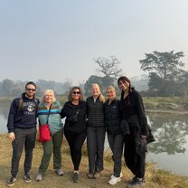 Meeting other great volunteers!